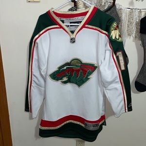 CCM Minnesota Wild NHL Hockey White Jersey Size S
Embroidered Gaborik